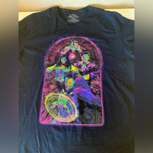 Marvel Studios Doctor Strange Multiverse of Madness Black Men’s T-shirt - Picture 1 of 4